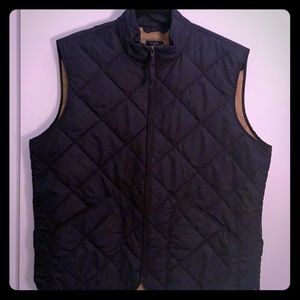 Men’s Large J. Crew Navy Vest